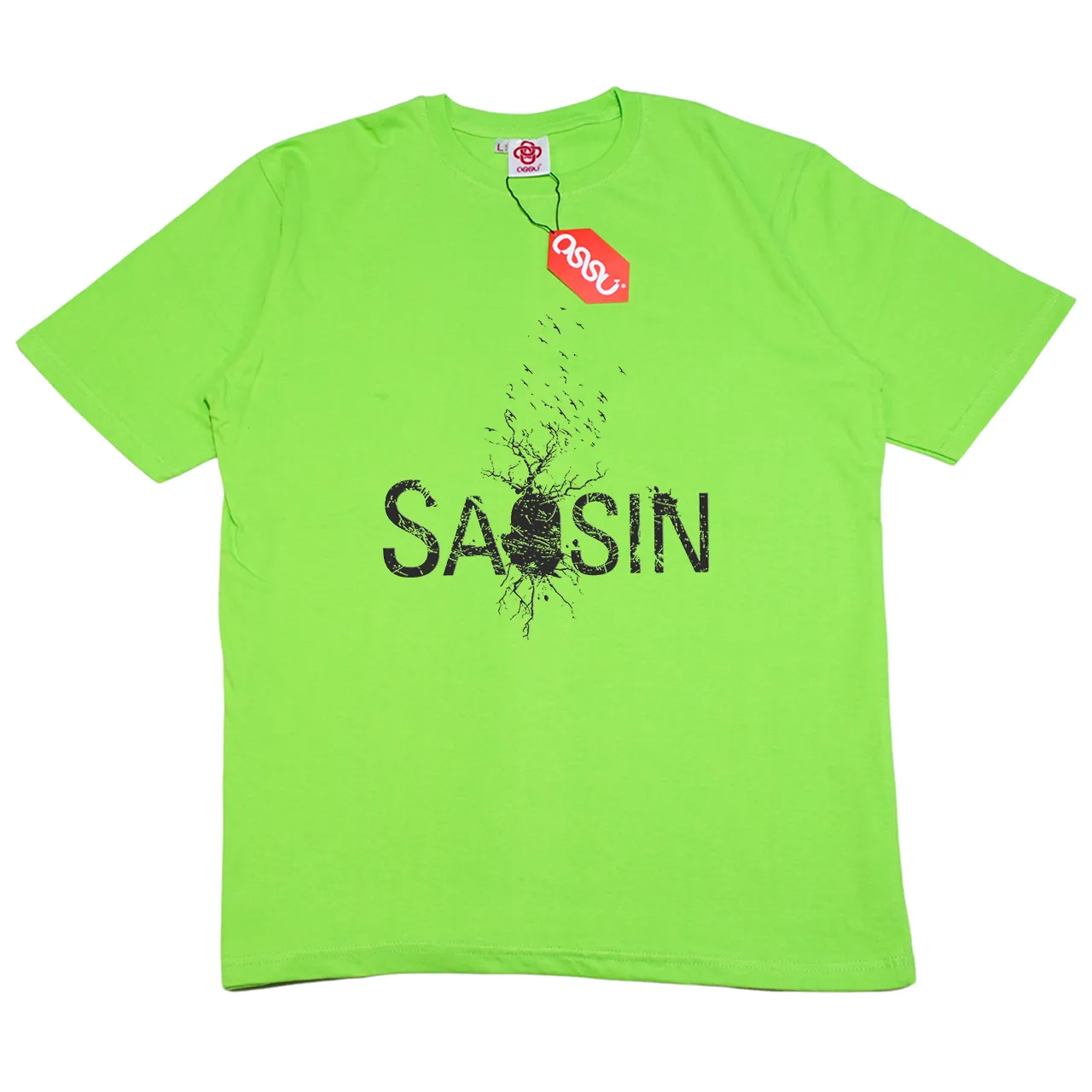 SAOSIN LOGO ROOTS GREEN