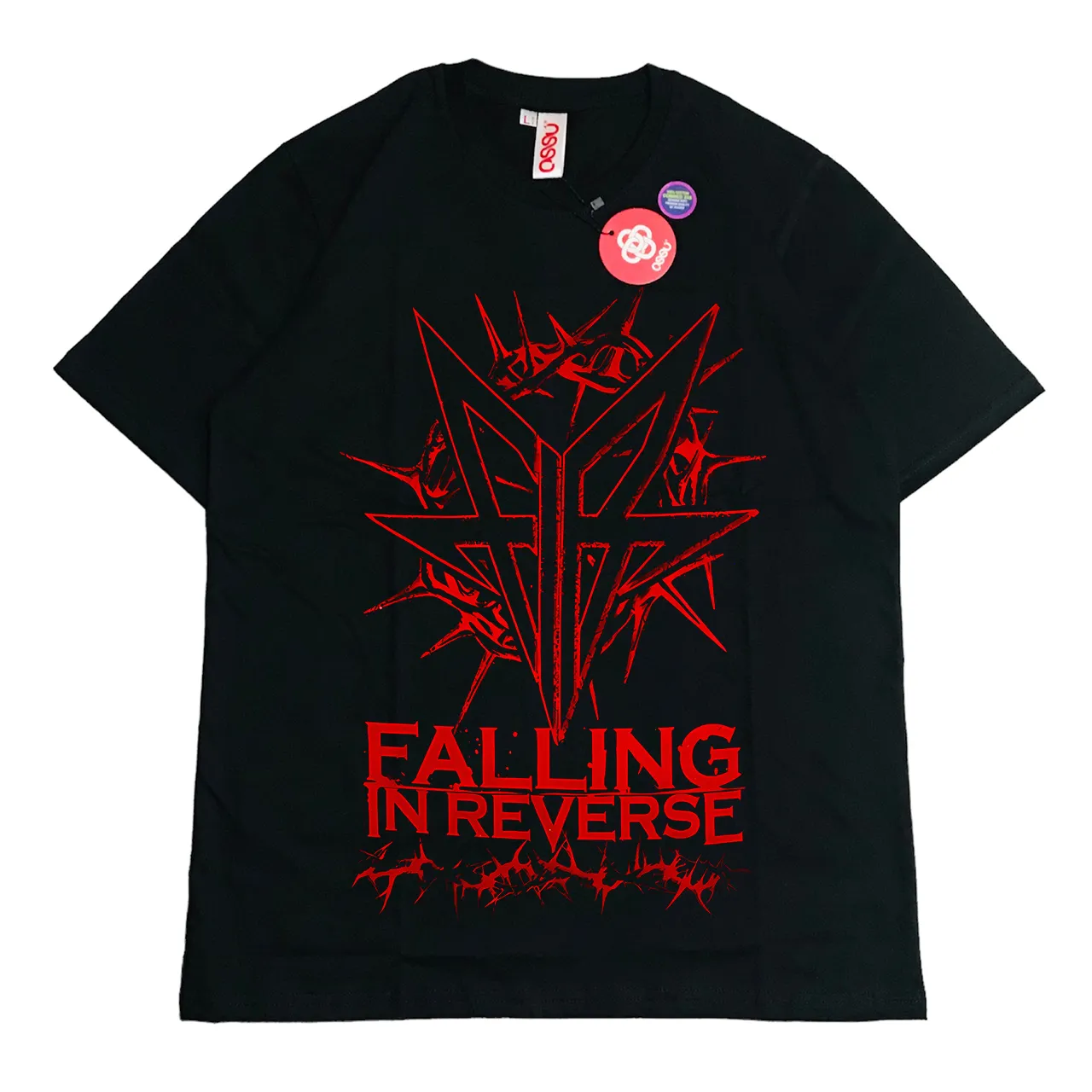 Falling in Reverse Red Logo Black