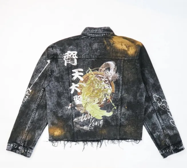 PAPAGO - JAKET JEANS - JAKET DENIM PRIA - WUKONG